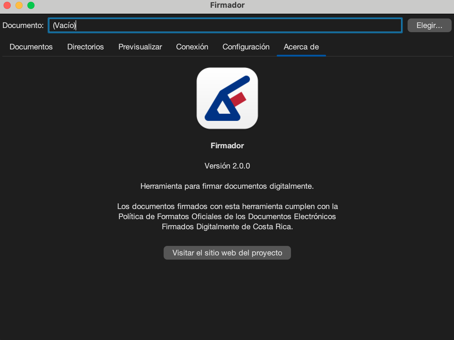 Firmador Libre en macOS